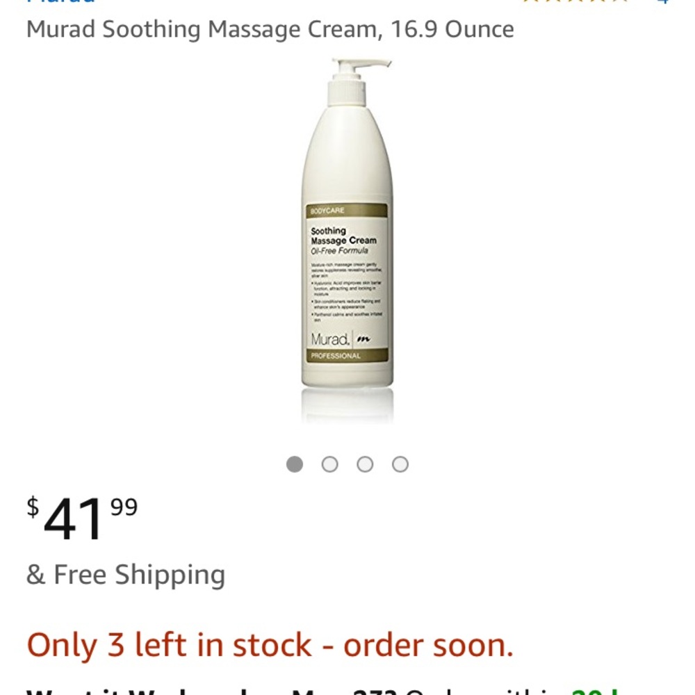 Murad Soothing Massage Cream